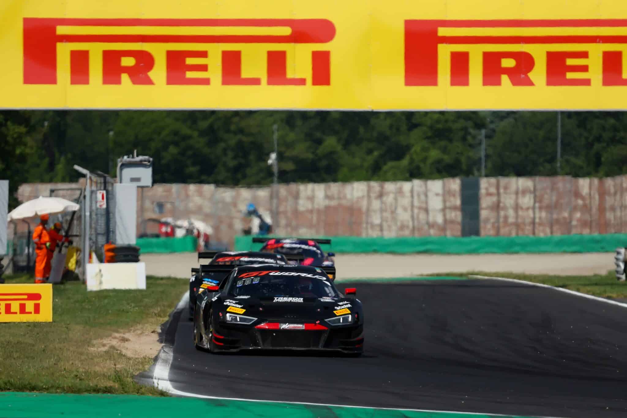 La #66 Audi Tresor Attempto vincitrice della 3 Ore di Monza del GT World Challenge Europe (© SRO/JEP)