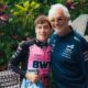 Franco Colapinto con Flavio Briatore