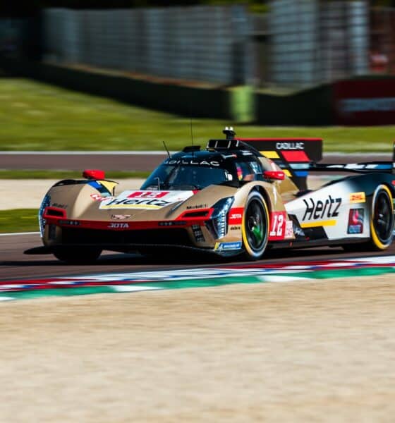 La Cadillac in pista a Imola (© FIA WEC / DPPI)