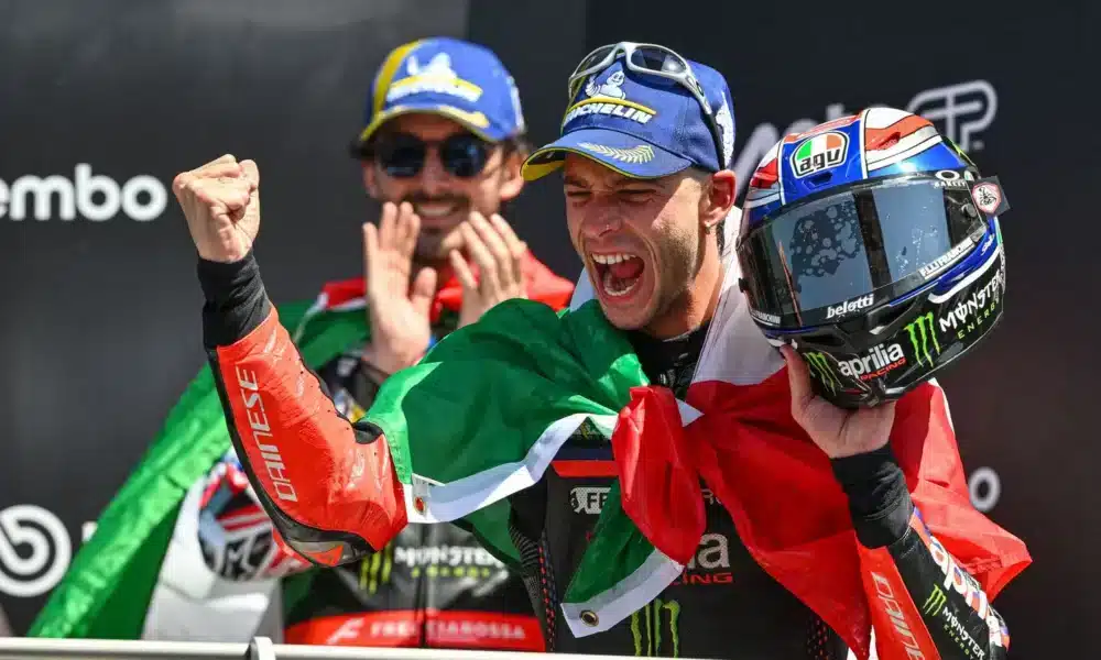 Marco Bezzecchi trionfa al GP d'Italia 2026 (© motogp.com)