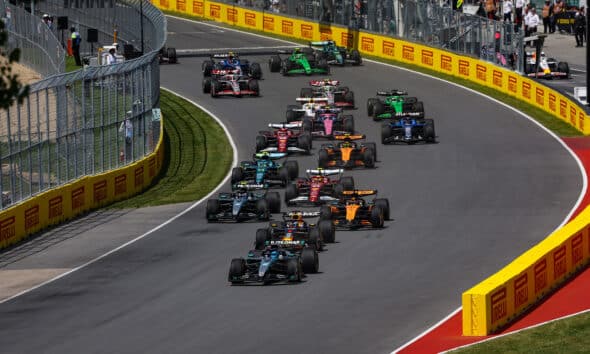 La partenza del GP del Canada 2025