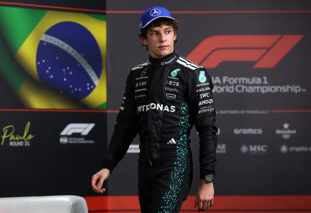 Kimi Antonelli al GP di San Paolo 2025