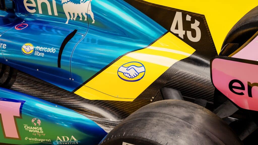 La livrea speciale dell'Alpine per il GP di Miami (© AlpineF1.com)