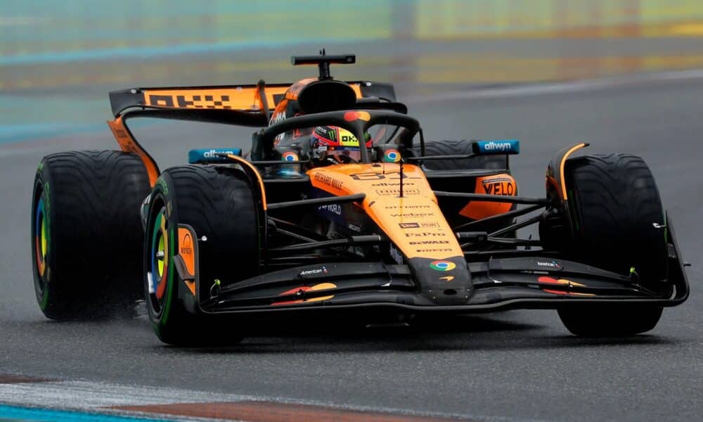 Oscar Piastri durante la sprint di Miami 2025 (© Mclaren )