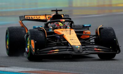 Oscar Piastri durante la sprint di Miami 2025 (© Mclaren )