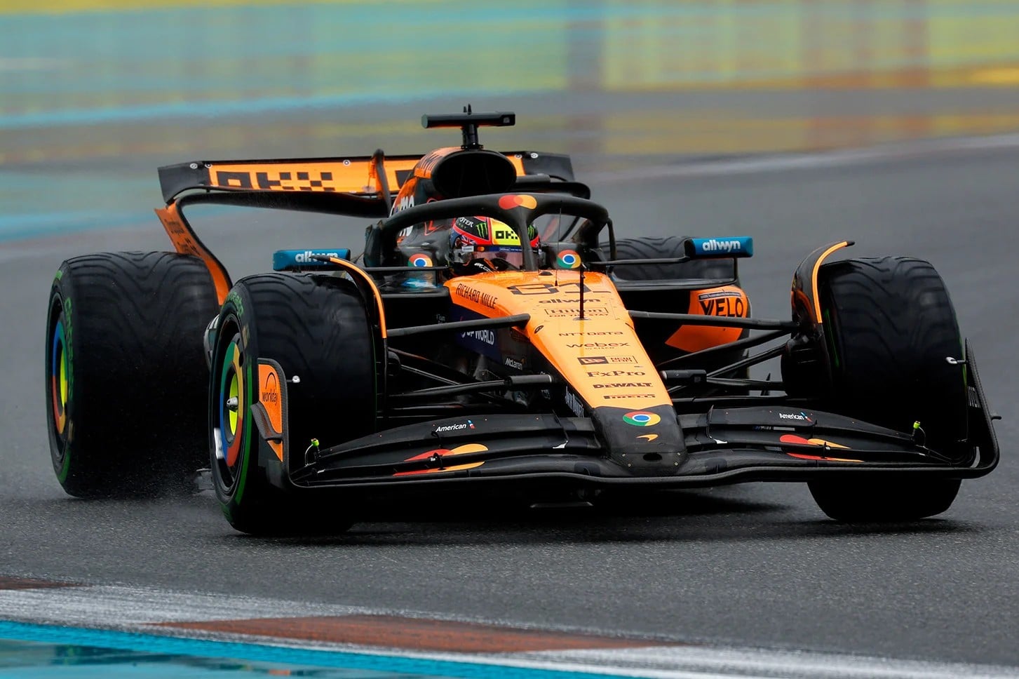 Oscar Piastri durante la sprint di Miami 2025 (© Mclaren )