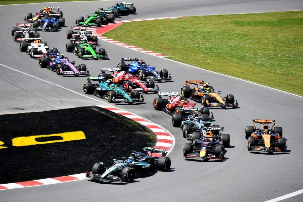 La partenza del GP del Canada 2025 (© Red Bull Content Pool)