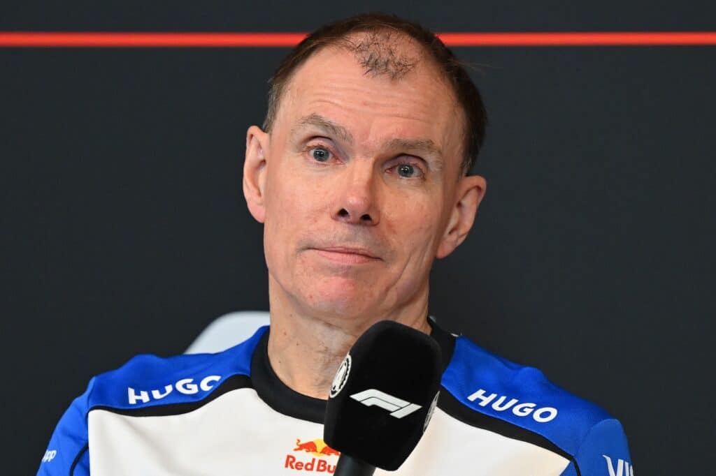 Il team principal Racing Bulls Alan Permane ha parlato della possibilità di gare più corte in F1 nel 2027 (© Red Bull Content Pool)