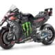 L'ipotesi della livrea Aprilia con il marchio Monster Energy (© immagine originale Aprilia, modificata con l'aiuto dell'AI)