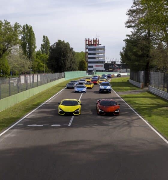 La parata di Lamborghini Arena nel 2024 (© Lamborghini)