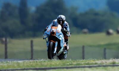 Raul Fernandez, vincitore della Sprint Race del GP Italia al Mugello (© x.com/TrackhouseMoto/ )