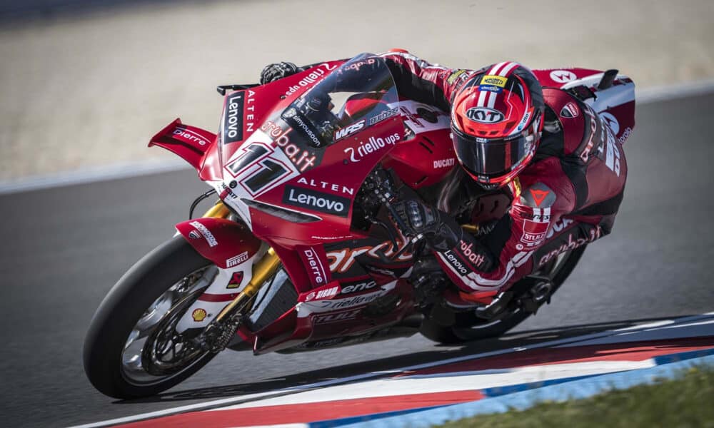 Nicolò Bulega, Ducati Aruba Racing, vincitore di Gara 1 a Balaton Park