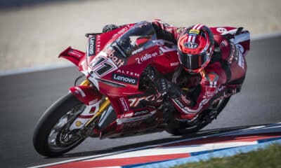 Nicolò Bulega, Ducati Aruba Racing, vincitore di Gara 1 a Balaton Park