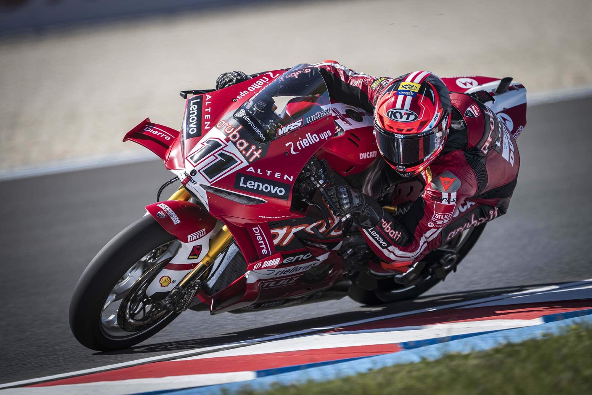 Nicolò Bulega, Ducati Aruba Racing, vincitore di Gara 1 a Balaton Park