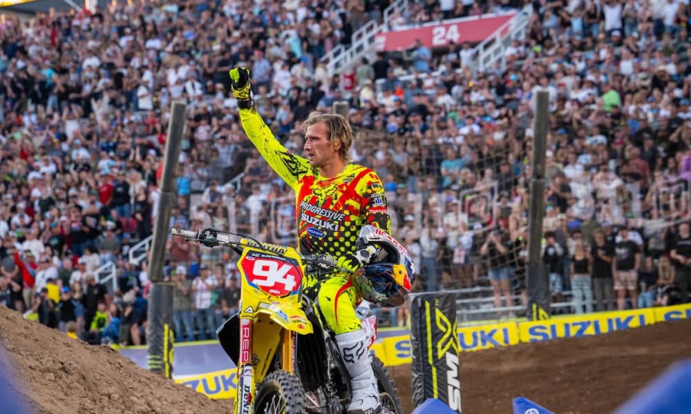 Ken Roczen campione del Supercross Americano con Suzuki