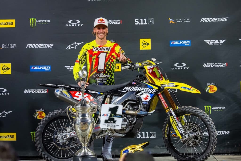 Ken Roczen, campione AMA Supercross 2026