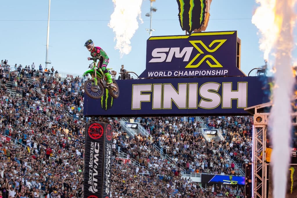 Il vincitore della tappa di Salt Lake City, Chase Sexton