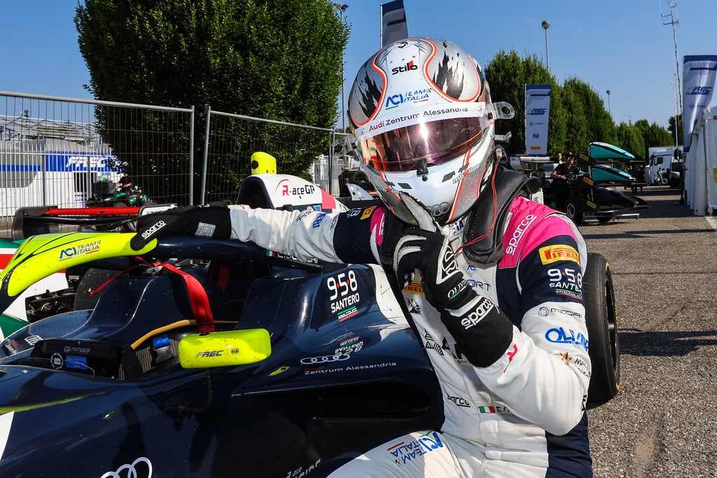 Emanuele Olivieri vincitore di Gara 3 Round Monza FREC 2026 (© archiviofotografico.acisport.it)