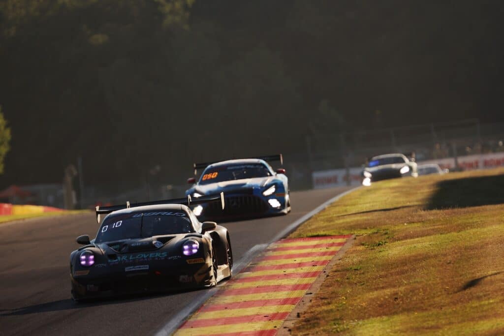La #22 Porsche Schumacher CLRT (© SRO/JEP)
