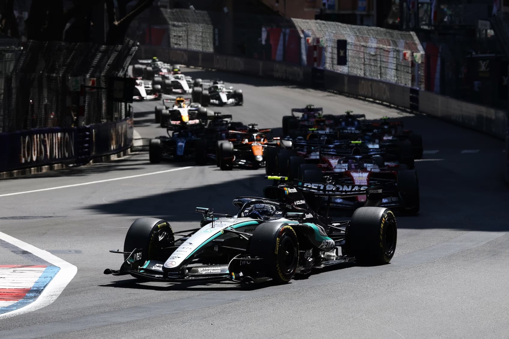 La partenza del GP di Monaco 2026 (© formula1.com)