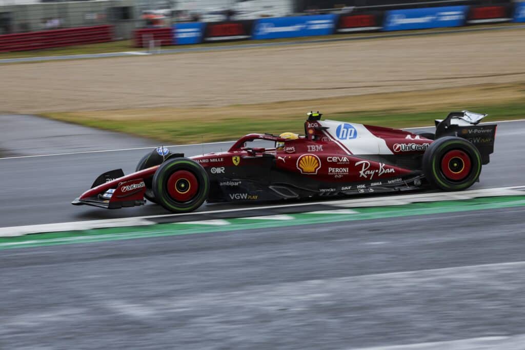 Lewis Hamilton a Silverstone nel 2025