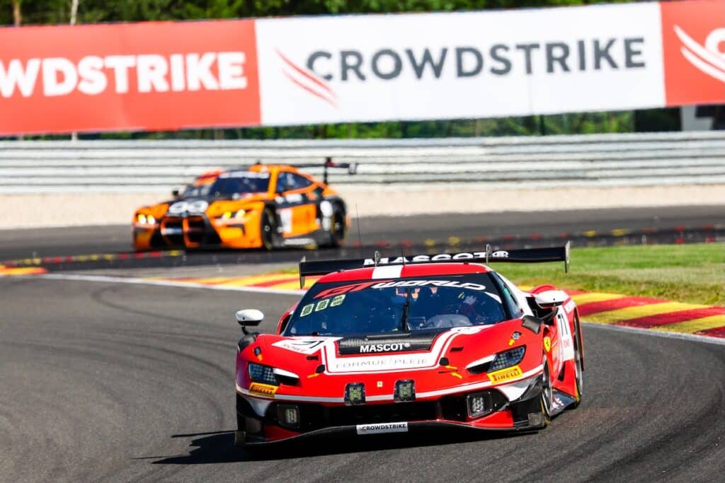 La #71 Ferrari AF Corse in pista (© SRO/JEP)