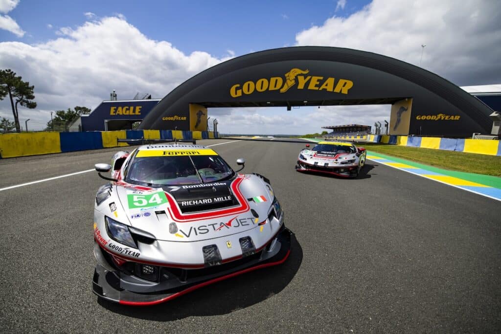 Le due Ferrari Vista AF Corse (© FIA WEC / DPPI)