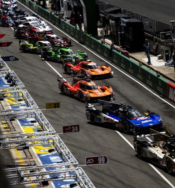 Le Hypercar nella pit lane di Le Mans (© FIA WEC / DPPI)