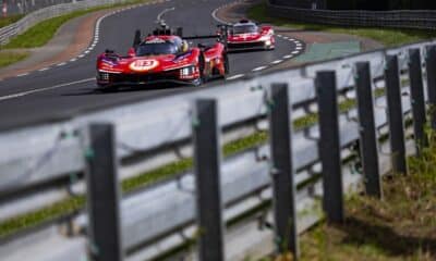 La Ferrari #51 inseguita dalla #7 Toyota (© FIA WEC / DPPI)