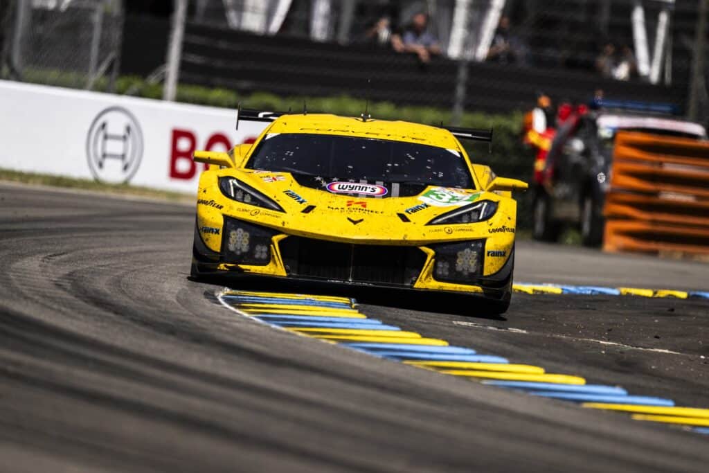 La #33 Corvette vincitrice in classe LMGT3 (© FIA WEC / DPPI)