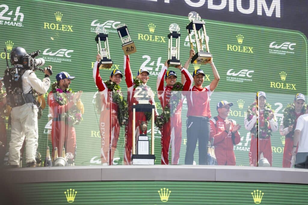 La Toyota #7 in trionfo a Le Mans