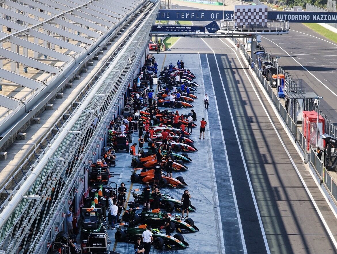 monoposto FREC 2026 durante i collective test a Monza (© archiviofotografico.acisport.it)