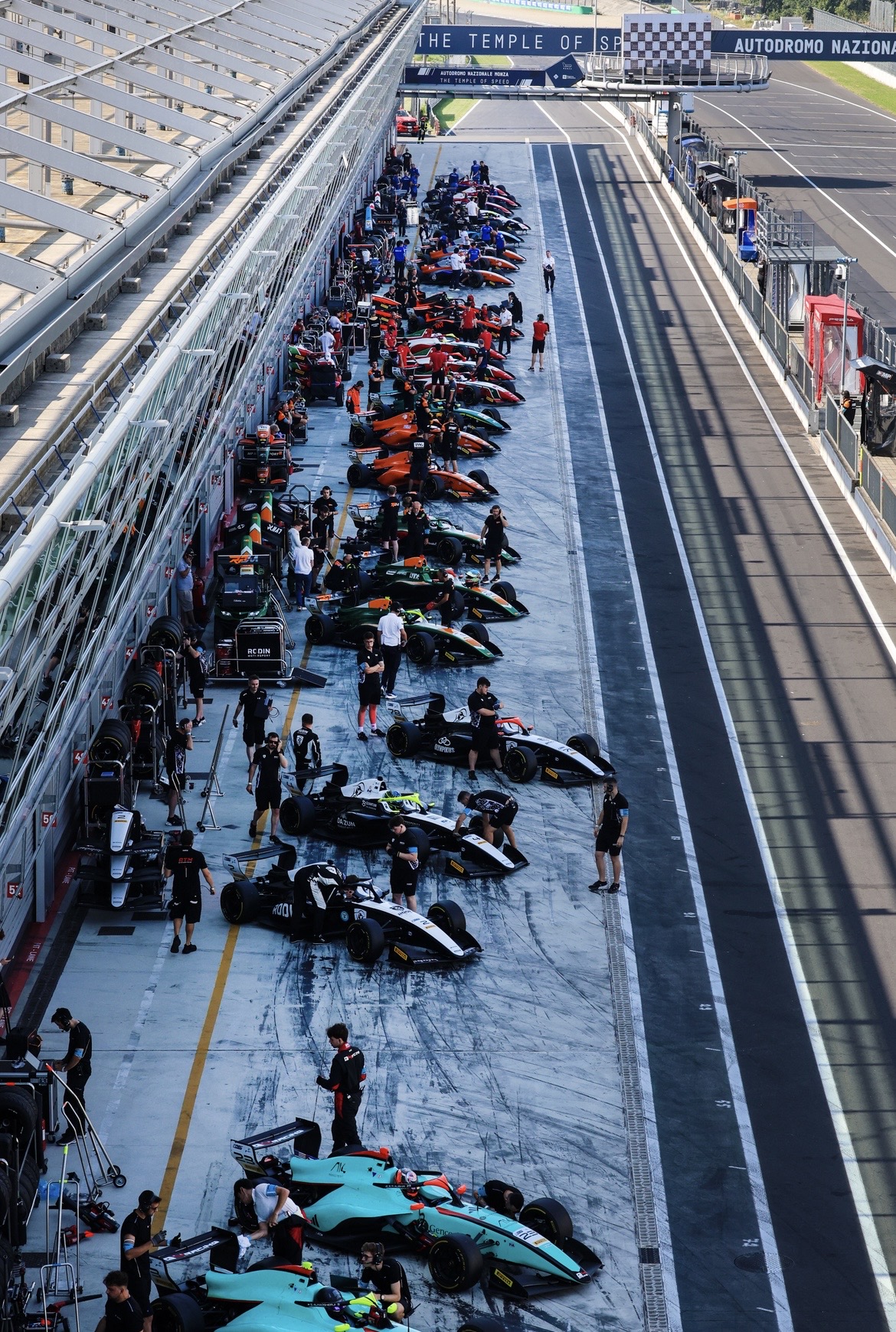 monoposto FREC 2026 durante i collective test a Monza (© archiviofotografico.acisport.it)