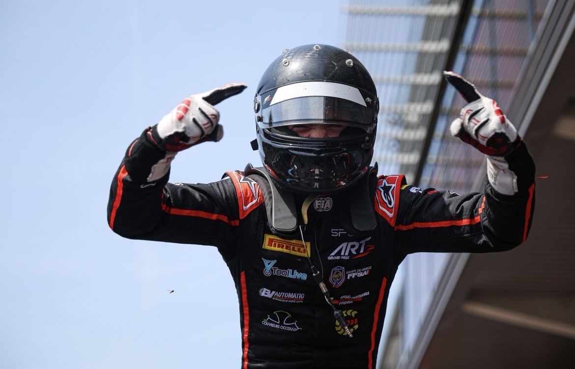 Alexandre Munoz vincitore Gara 1 Round Spa FREC 2026 (© archiviofotografico.acisport.it)