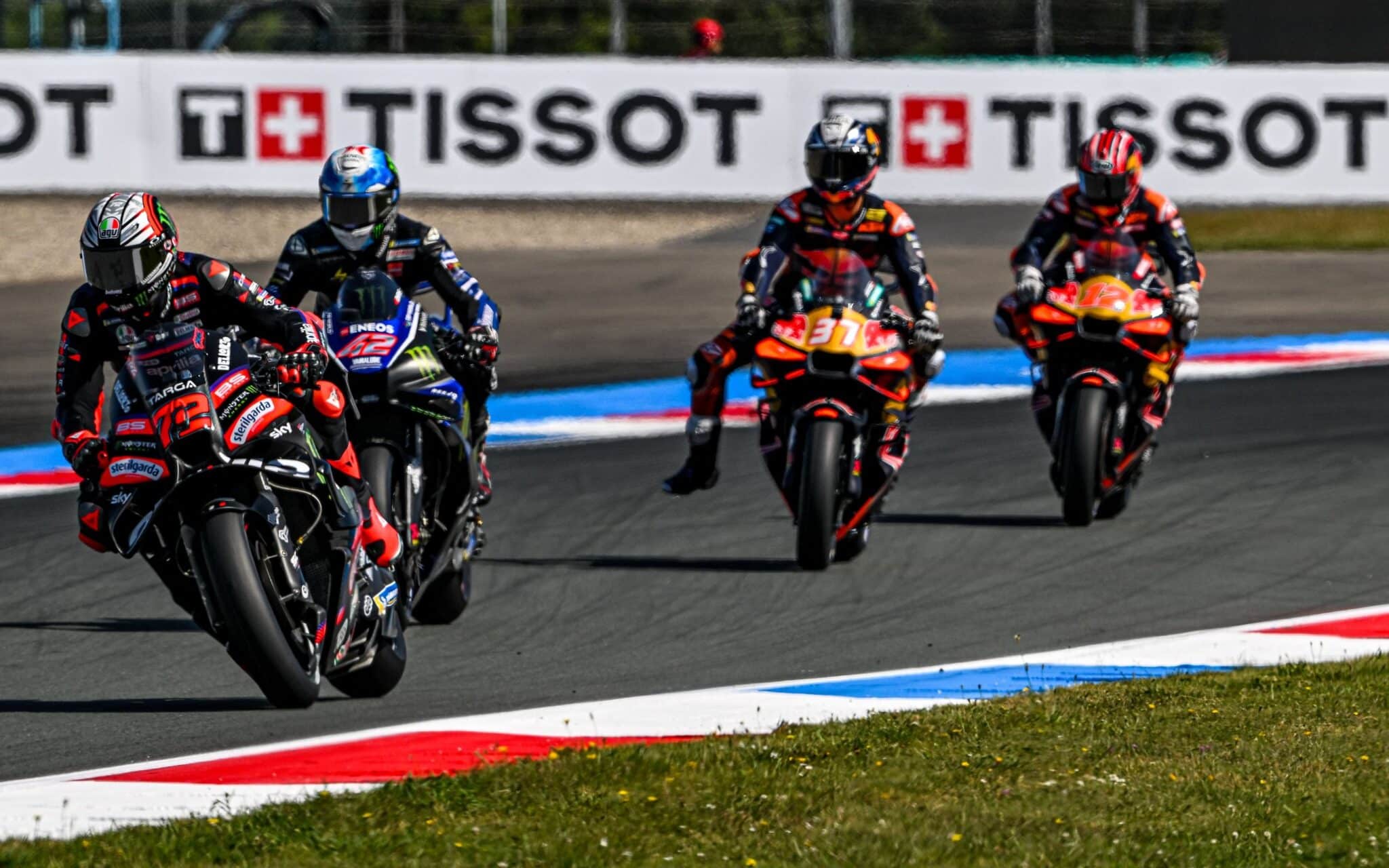 Acosta e Vinales in azione ad Assen