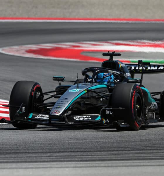 russell f1 gp barcellona 2026