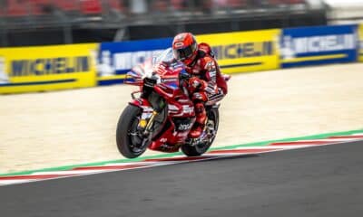 Marc Marquez durante il weekend del GP di Ungheria (© Ducati Media House)
