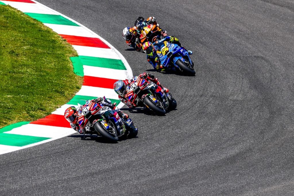Francesco Bagnaia durante il GP Italia al Mugello (© Ducati Media House)