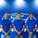 Tom Blomqvist, Nick Yelloly e Matt Campbell (© Ford Racing)