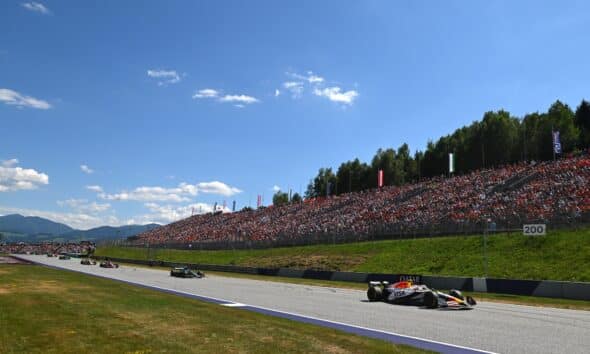 La F1 in azione a Spielberg nel 2025