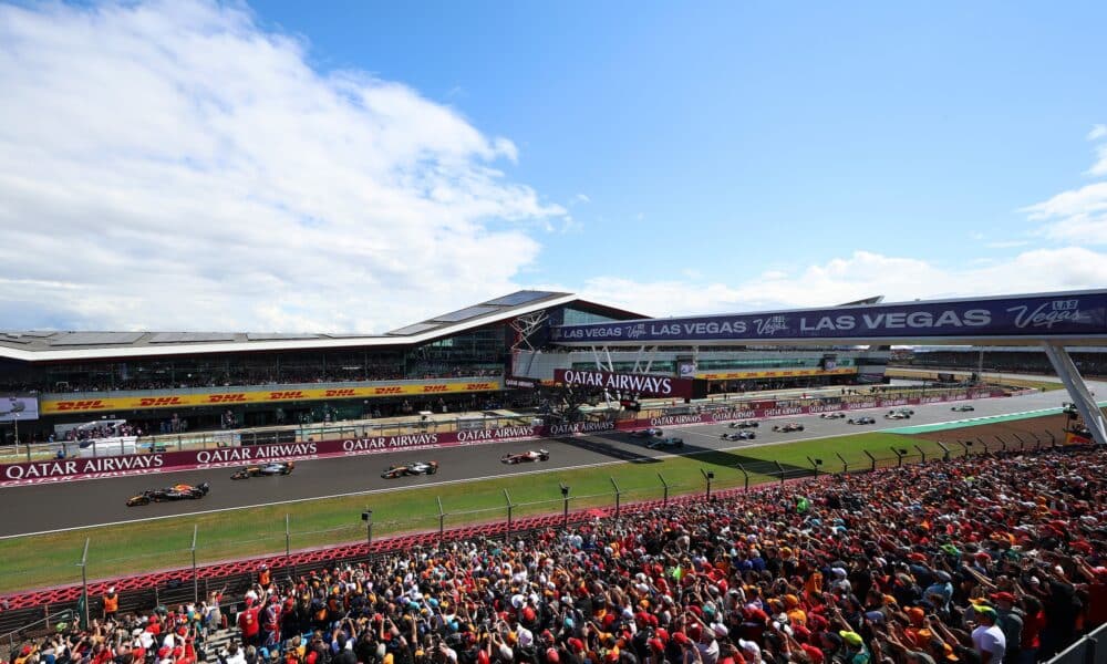 La F1 in azione a Silverstone 2025
