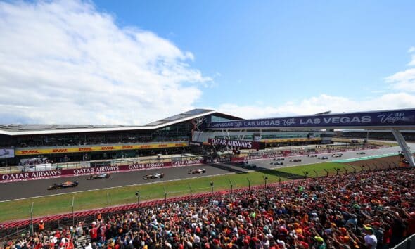 La F1 in azione a Silverstone 2025