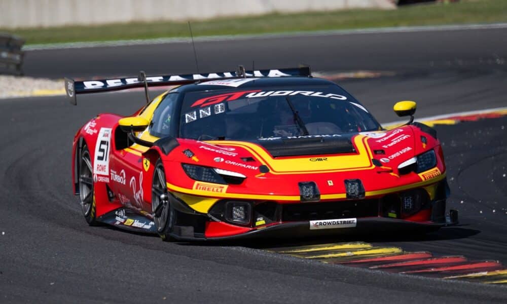 La #51 Ferrari che partirà in pole alla 24 Ore di Spa 2026 (© Ferrari Media Centre)