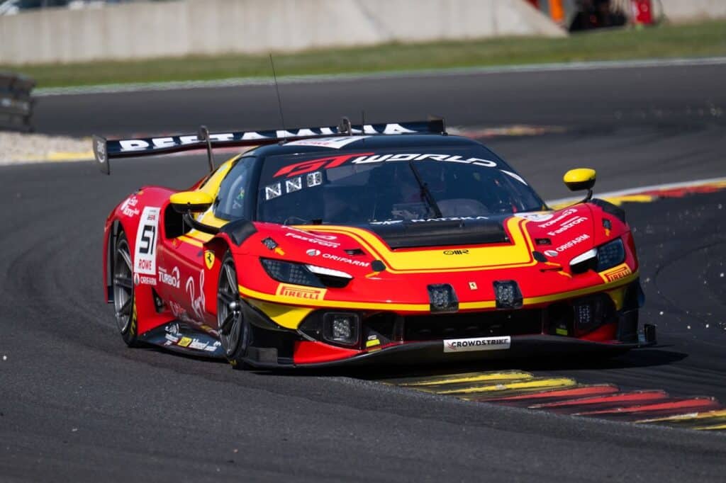 La #51 Ferrari alla 24 Ore di Spa 2026 (© Ferrari Media Centre)