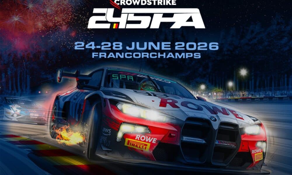 Il poster della 24 Ore di Spa 2026 (© GT World Challenge)