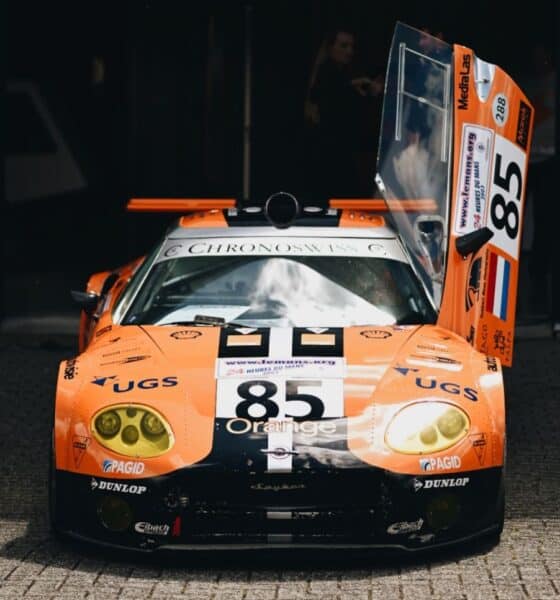 La Spyker C8 Double-12R che ha corso alla 24 Ore di Le Mans 2003 (© Spyker Cars LinkedIn)