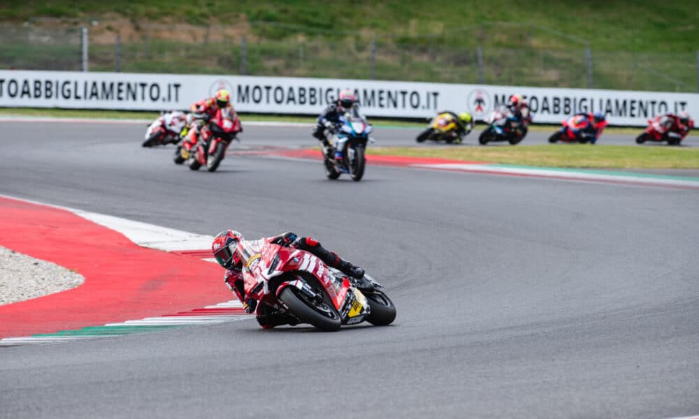 Il CIV SBK in azione al Mugello nel secondo round stagionale