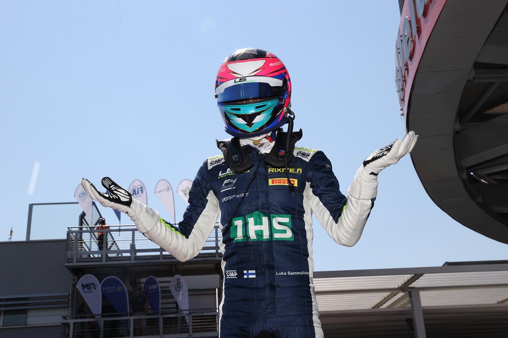 Luka Sammalisto vincitore di Gara 1 a Vallelunga per il primo round di E4 2026 (© archiviofotografico.acisport.it)