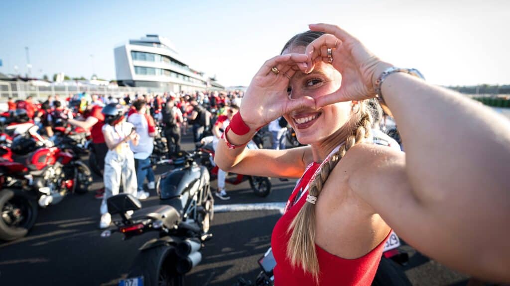 Un'immagine del WDW 2024 (© Ducati Media House)