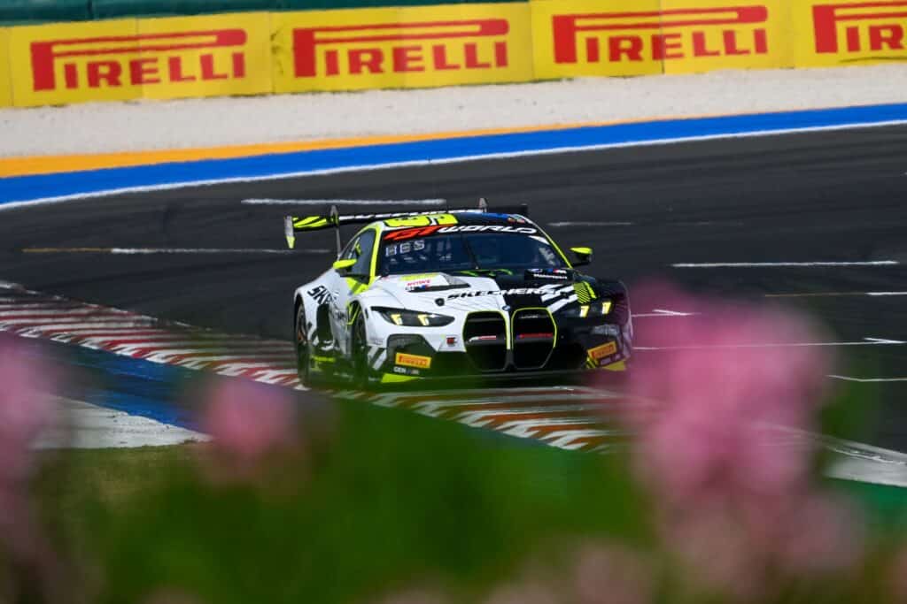 La BMW-WRT #46 in azione a Misano per il GTWCE (©SRO/JEP)